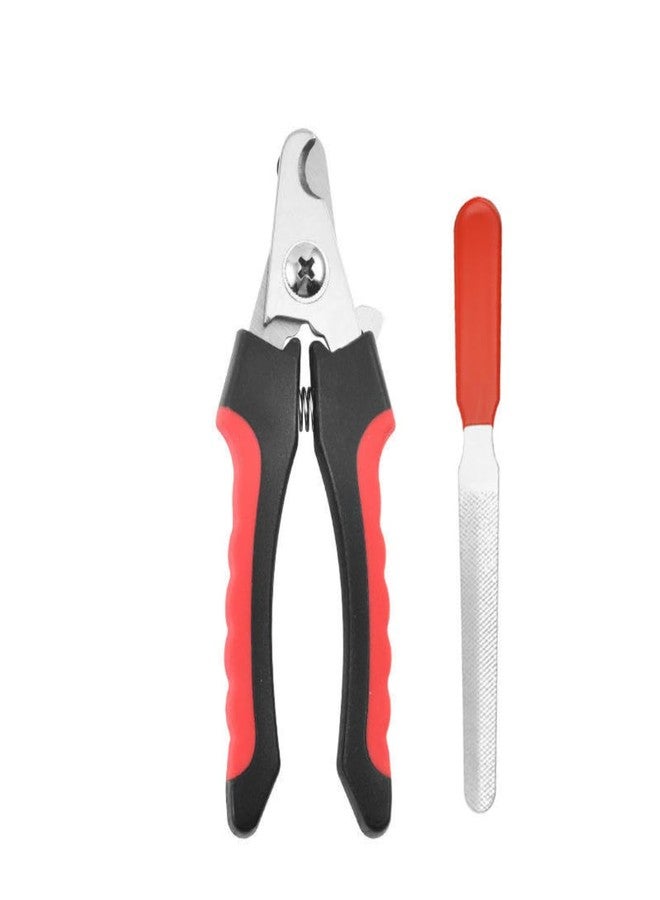 PET FUN Professional Animal Nail Cutter Clipper - Heavy-Duty Steel Grooming Tool for Small, Medium & Large Dogs, Puppies, Cats & Kittens - Safe Pet Claw Cutter - Random Colour (Nail Cutter) - Image 1